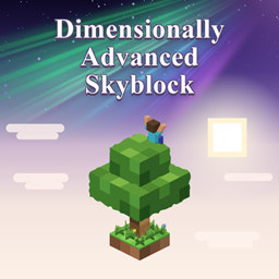 Dimensionally Advanced Skyblock logo