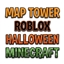 Map Tower Roblox Halloween Minecraft logo