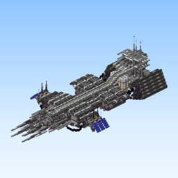 Alien Dark Needle Battleship project image