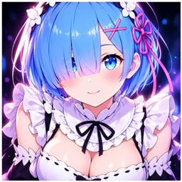 Rem UI Re Zero | Anime Girl Animated Menu project image