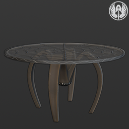 Midnight Shadows Dining – Spiderweb Dining Table project image