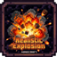 Realistic Explosion logo