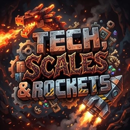 Tech, Scales & Rockets logo