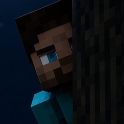 Peeking around in corner
