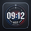 Simple KST Clock Forver logo