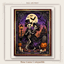 Victorian Gothic Couple Paintings: Skeleton Edition logo