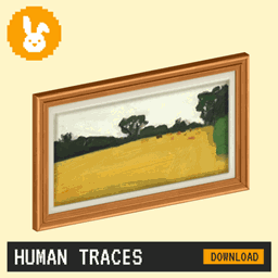 Raster Rabbit: Last Chance - HUMAN TRACES Landscape Collection (21 Paintings) logo
