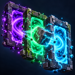 Kaan Colored Portals logo