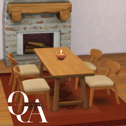 Quiet Atelier - Rustic Haven Dining Set logo