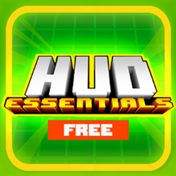 HUD Essentials Free: Compass, Clock, Light Level, Biome and Hitboxes logo