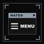Hated Menu logo