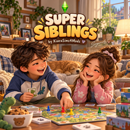 Super Siblings Aspiration by KiaraSims4Mods - Tradução PTBR project image