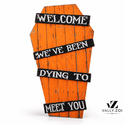 Halloween Coffin Sign [VZ] project image