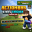 Actionbar Stats HUD - Player Kills, Mob Kills, Deaths, Blocks & Playtime Counter logo