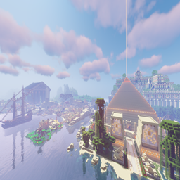 Egyptian City Resort - Minecraft Bedrock Maps - CurseForge