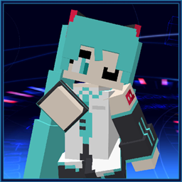 Hatsune Miku 4d Skin logo