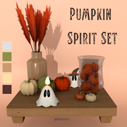 Kaziecc ~ Pumpkin Spirit Candle Set | Halloween & Fall Clutter project image