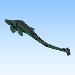 Alien Dark Prismarine Plesiosaur project image