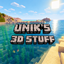 Unik's 3D Stuff! logo