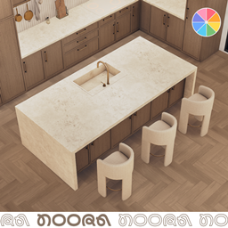 Viola Kitchen Island Set project image