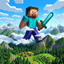 Minecraft, But You Get Bigger Every Minute logo