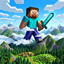 Minecraft, But You Get Bigger Every Minute logo