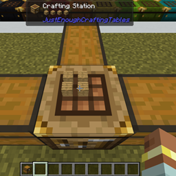 Just Enough Crafting Tables