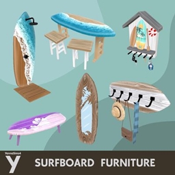 Surfboard Furniture Set project image