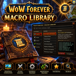 WoW Forever Macro Library project image