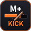 MPlusKick logo