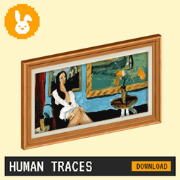 Raster Rabbit: Last Chance - HUMAN TRACES Portrait Collection (21 Paintings) logo