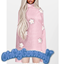 FLOWER KNIT OVERSIZED SHIRT logo