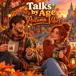 Talks by Age - Autumn Vibes by vellesa - Tradução PTBR logo