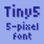 Tiny5 Font logo