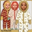 Infants Vintage Circus Winter Onesie logo