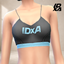 IDxA Activewear Top Yanna logo