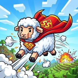 super sheep logo