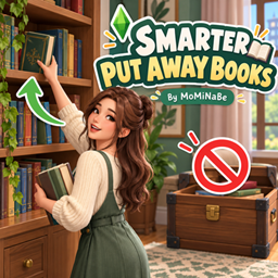 Smarter Put Away Books – Sims Stop Putting Books in Storage Chests project image