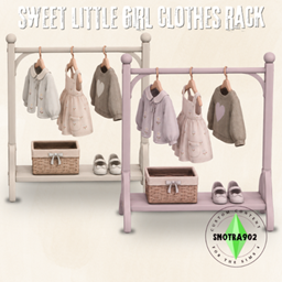 Sweet Little Girl Clothes Rack project image