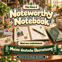 Noteworthy Notebook | German translation logo