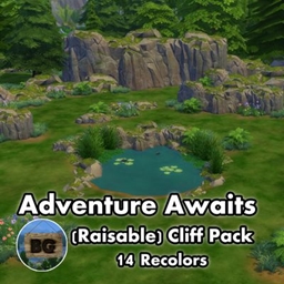 Adventure Awaits - (Raisable) Cliff Pack ~ Rocks ~ Rock ~ Boulder project image
