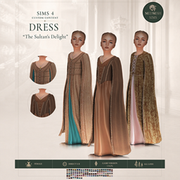 CC Medieval & Historical Dress — The Sultan's Delight project image