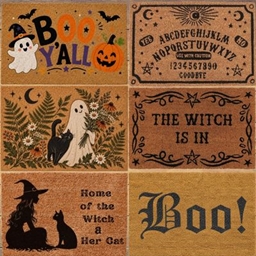 Haunted Hearth Halloween Doormat Collection project image