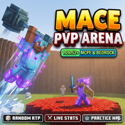 Mace PvP Arena - Circle KitPvP | Random TP, Kill Counter & Mob Practice project image