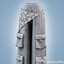 Lace cargo wide leg pants logo