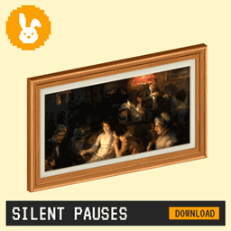 Raster Rabbit: Last Chance - SILENT PAUSES Genre Collection (21 Paintings) logo