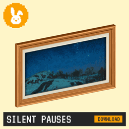 Raster Rabbit: Last Chance - SILENT PAUSES Landscape Collection (21 Paintings) logo