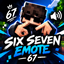 Six Seven Emote 67 logo