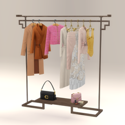 Chinese style Hanfu Clothing Rack project image