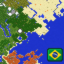Xaero's Map Translation Brazil logo
